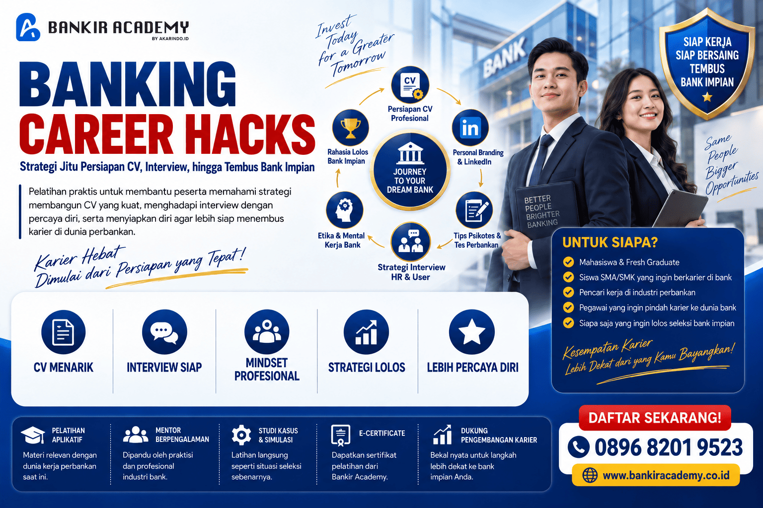 Banner Banking Career Hacks: Strategi Jitu Persiapan CV, Interview, hingga Tembus Bank Impian"